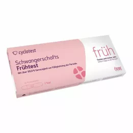 CYCLOTEST Časný těhotenský test 10 mlU/ml Moč, 1 ks