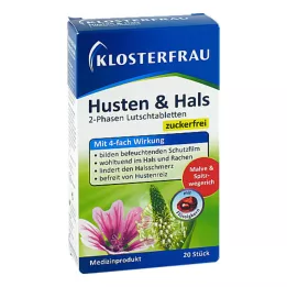 KLOSTERFRAU Kašel &amp; Pastilky do krku, 20 ks