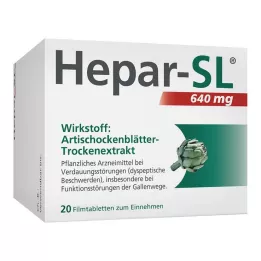 HEPAR-SL 640 mg potahované tablety, 20 ks