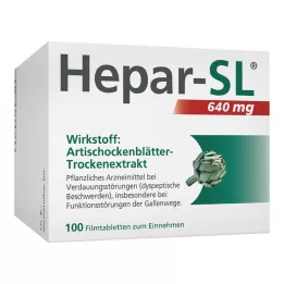 HEPAR-SL 640 mg potahované tablety, 100 ks