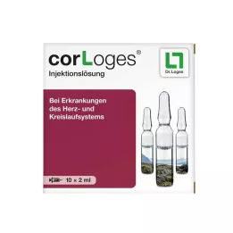 CORLOGES Ampulky s injekčním roztokem, 10X2 ml