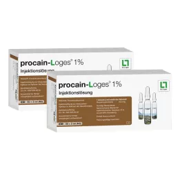 PROCAIN-Loges 1% injekční roztok ampulky, 100X2 ml