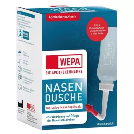 WEPA Výplach nosu s 10x2,95 g soli na vyplachování nosu, 1 P