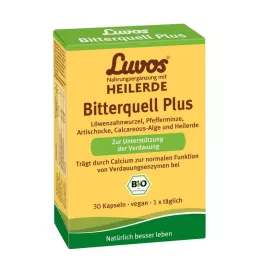 LUVOS Léčení Země Bio Bitterquell Plus Capsules, 30 ks
