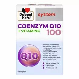 DOPPELHERZ Koenzym Q10 100+Vitamins system kapsle, 60 ks