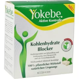 Yokebe Blokovací tyčinky sacharidů, 30 ks