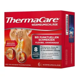 THERMACARE Tepelné polštářky na lokalizovanou bolest, 6 ks
