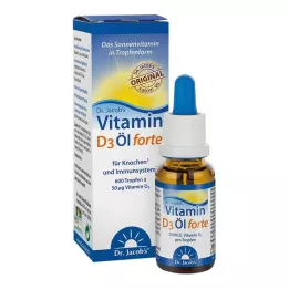 VITAMIN D3 ÖL forte kapky Dr.Jacoba, 20 ml