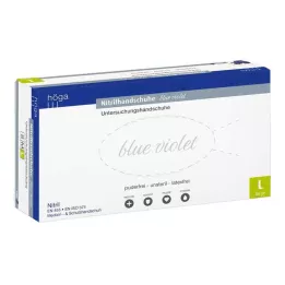 NITRIL Rukavice unste.bezpudrové vel. L modrofialová, 100 ks