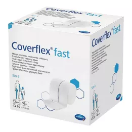 COVERFLEX Rychlá hadice -Gr. 3 7,5 cmx10 m bílá, 1 ks