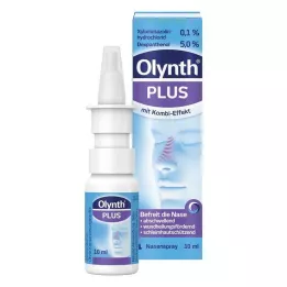 OLYNTH Plus 0,1 %/5 % pro dospělé nosní sprej O.K., 10 ml