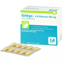 GINKGO-1A Pharma 80 mg filmové tablety, 120 ks