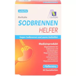 SODBRENNEN Helfer žvýkací tablety, 60 ks