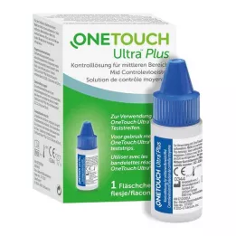 ONE TOUCH Ultra Plus kontrolní roztok médium, 3,8 ml