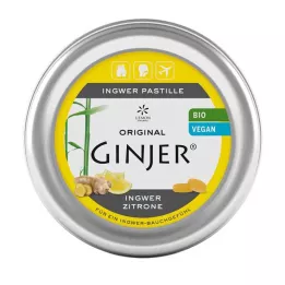 INGWER GINJER Pastilky Bio Lemon, 40 g