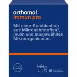 Orthomol Imunitní pro granule a kapsle, 15 ks
