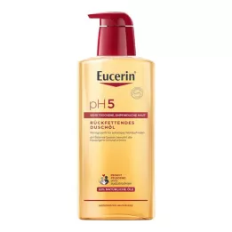 EUCERIN Sprchový olej pH5 pro citlivou pokožku s pumpičkou, 400 ml