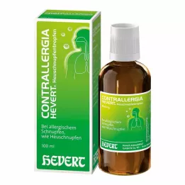 CONTRALLERGIA Hevert směs kapek na sennou rýmu, 100 ml