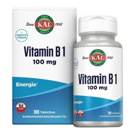 Tablety vitamínu B1 thiaminu 100 mg, 100 tablet