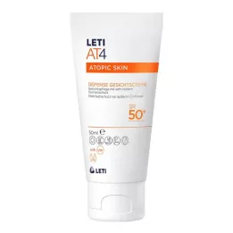 LETI AT4 obranný krém na obličej SPF 50+, 50 ml