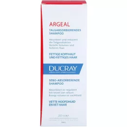Ducray Argean Shampoo proti mastných vlasů, 200 ml