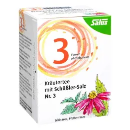 Bylinný čaj se Schüsslerovou solí číslo 3 Salus Fbtl.(15 ks)