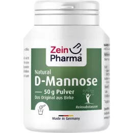 NATURAL D-Mannose z prášku Birke Zeinpharma, 50 g