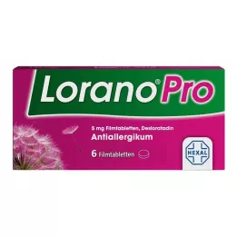 LORANOPRO 5 mg potahované tablety, 6 ks