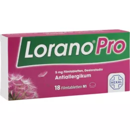 LORANOPRO 5 mg filmové tablety, 18 ks