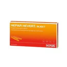HEPAR HEVERT injekční ampule, 10 ks