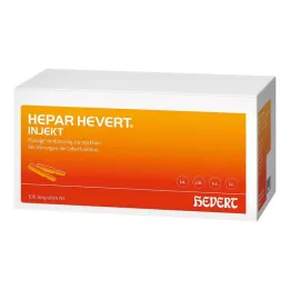 HEPAR HEVERT injekční ampule, 100X2 ml