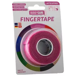 FINGERTAPE bez latexu BUDDYCARE MED růžová, 1 ks