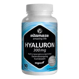 HYALURONSÄURE 300 mg vysokodávkové veganské kapsle, 90 ks