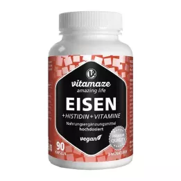 EISEN 20 mg+Histidin+Vitamíny C/B9/B12 kapsle, 90 ks