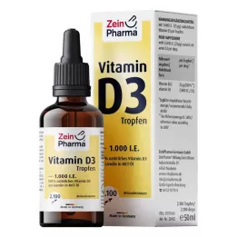 VITAMIN D3 TROPFEN 1000 I.E. 2100 Tro.ZeinPharma, 50 ml