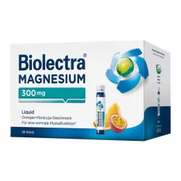 BIOLECTRA Hořčík 300 mg Tekutý, 28 ks