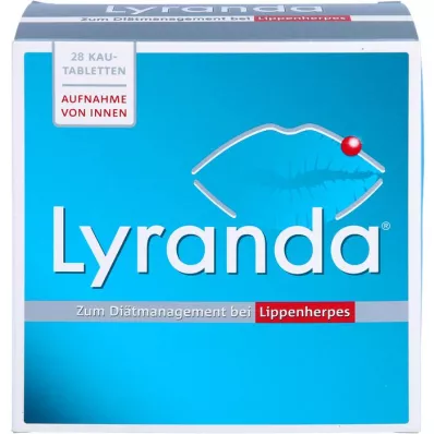 LYRANDA Žvýkací tablety, 28 ks