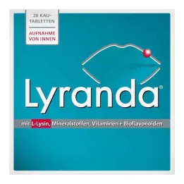 LYRANDA Žvýkací tablety, 28 ks
