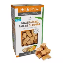 INGWER GINJER Kostky pomerančového zázvoru, 60 g
