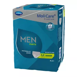 MOLICARE Premium MEN Kalhoty 5 Drops M, 8 ks