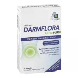 DARMFLORA Aktiv Plus 100 miliard bakterií + 7 vitamínů, 40 ks