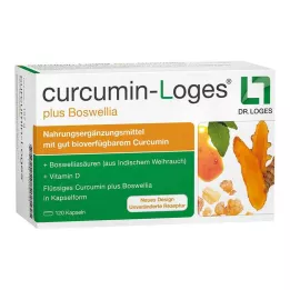 CURCUMIN-LOGES plus kapsle Boswellia, 120 ks