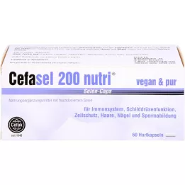 CEFASEL 200 nutri selen-caps, 60 ks