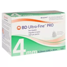 BD ULTRA-FINE PRO Jehly pera 4 mm 32 g 0,23 mm, 105 ks