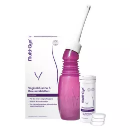 MULTI-GYN Kombinované balení šumivých tablet pro vaginální výplach, 1 P