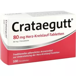 CRATAEGUTT 80 mg kardiovaskulárních tablet, 100 ks