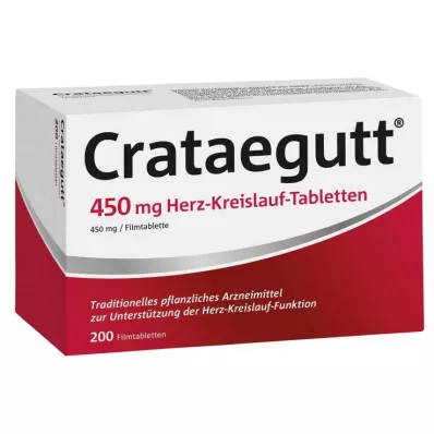 CRATAEGUTT 450 mg kardiovaskulární tablety, 200 ks