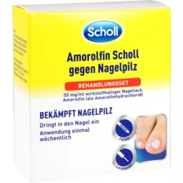 AMOROLFIN Scholl proti sadě léčby nehtů, 2,5 ml