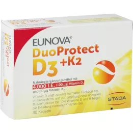 EUNOVA duoprotect d3+k2 4000 tj ./80 μg tobolek, 30 ks
