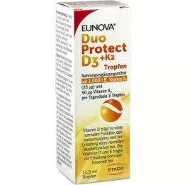 EUNOVA DuoProtect D3+K2 1000 tj ./50 μg kapky, 11,5 ml